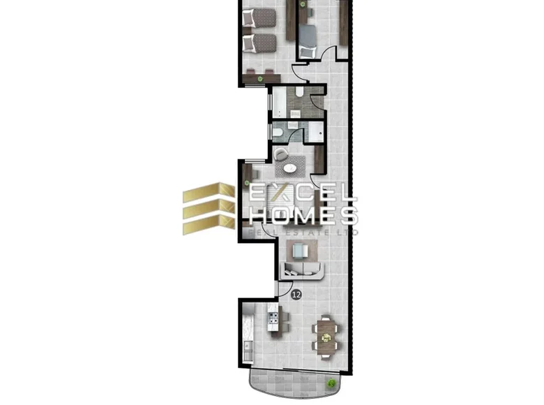 Apartamento 3 habitaciones  Naxxar, Malta