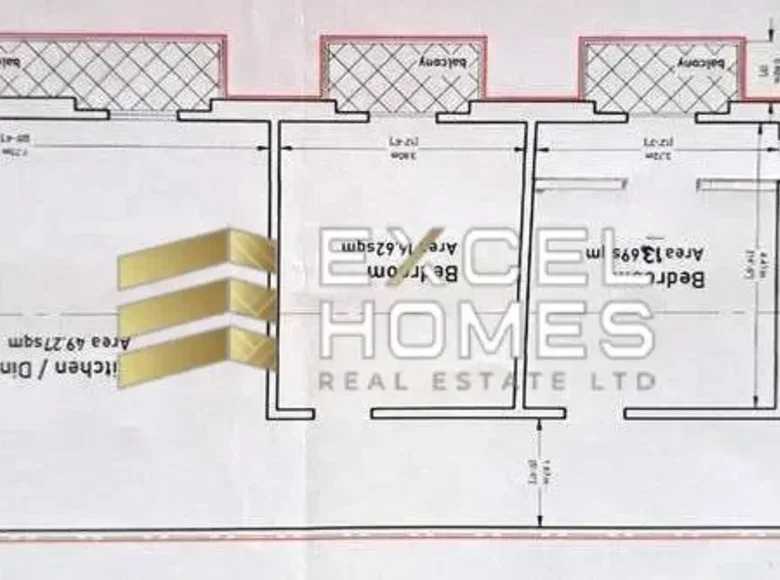 Appartement 3 chambres  Qormi, Malte