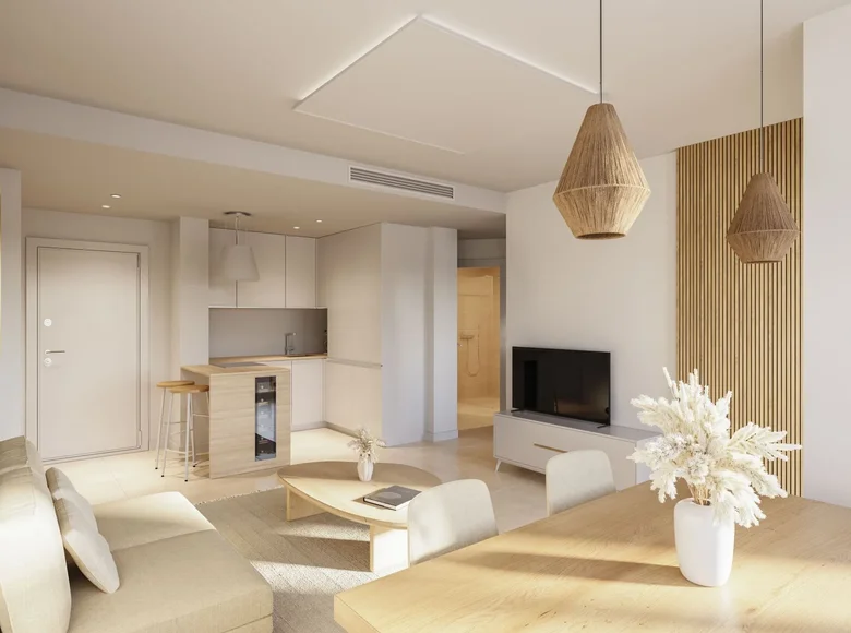 Mieszkanie 1 pokój 52 m² ses Illetes, Hiszpania
