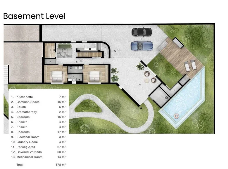 Dom 4 pokoi 300 m² Peyia, Cyprus