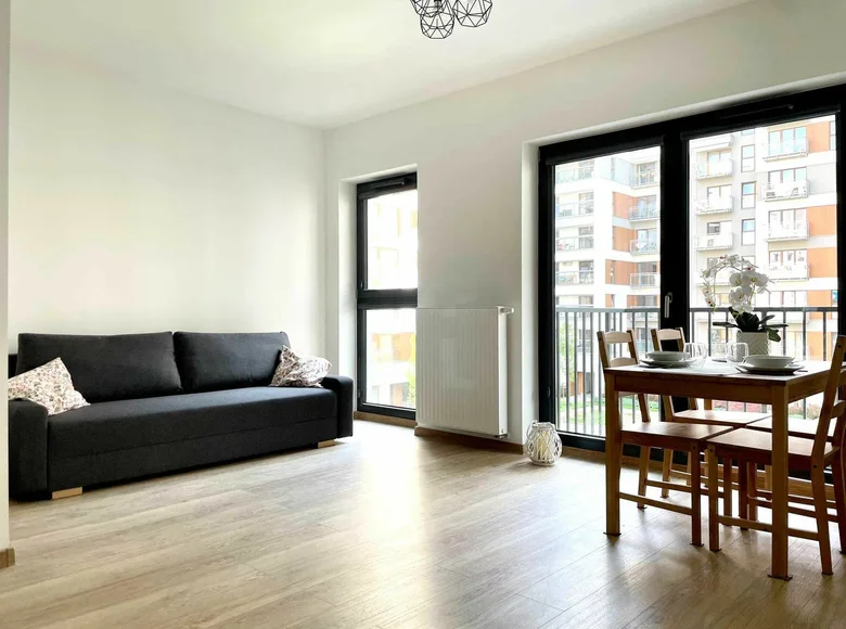 1 room apartment 46 m² in Warsaw, Poland