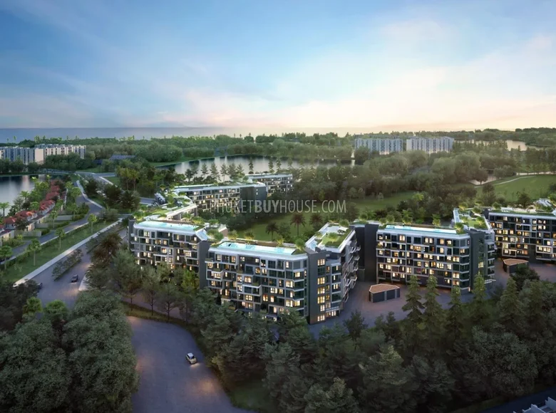 Appartement 2 chambres 52 m² Choeng Thale, Thaïlande