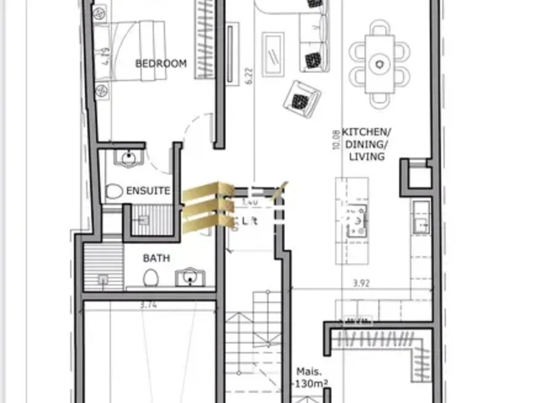 Apartamento 3 habitaciones  Gzira, Malta