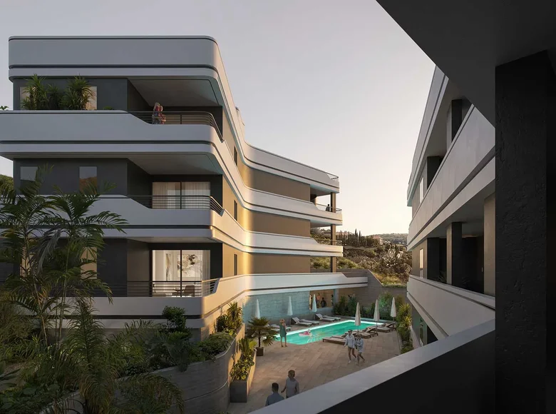 Mieszkanie 2 pokoi 160 m² Społeczność St. Tychon, Cyprus