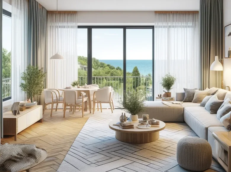 Mieszkanie 2 pokoi 56 m² Budva, Czarnogóra