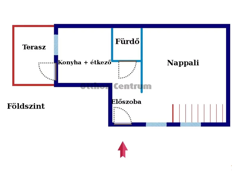 Mieszkanie 4 pokoi 41 m² Węgry, Węgry