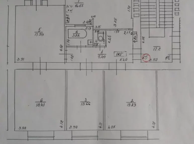 Mieszkanie 3 pokoi 102 m² Ryga, Łotwa