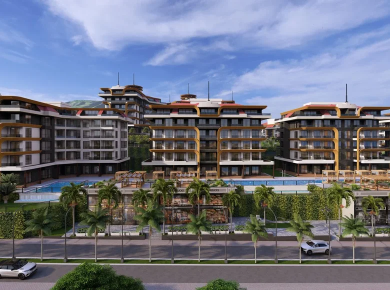 1 bedroom apartment 61 m² Kestel, Turkey
