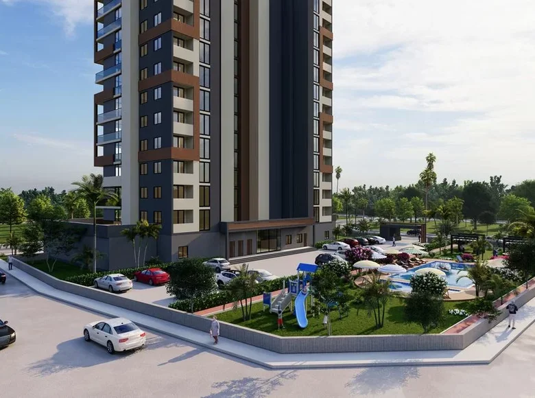 Apartamento 3 habitaciones 100 m² Mersin, Turquía