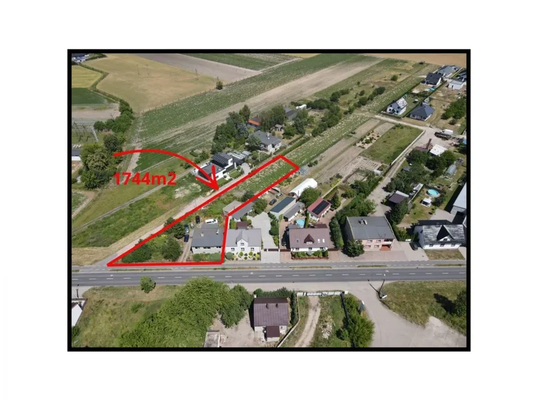 Land 1 744 m² Koscian, Poland