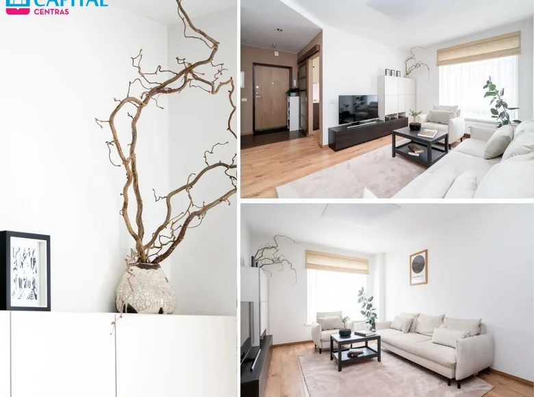 Mieszkanie 3 pokoi 58 m² Wilno, Litwa