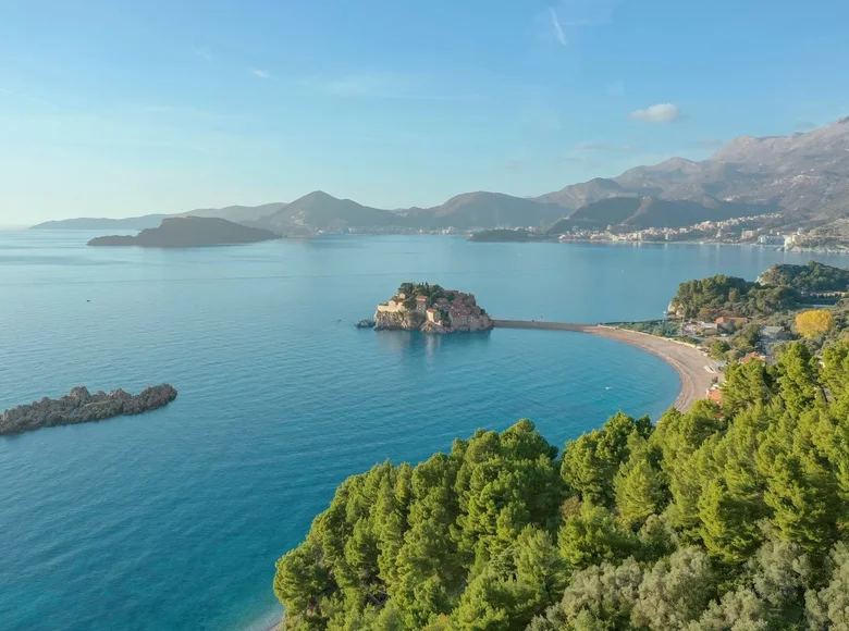 Działki 710 m² Sveti Stefan, Czarnogóra