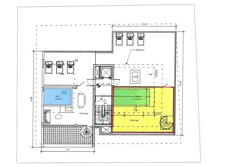 Wohnung 3 Schlafzimmer 155 m² Gemeinde Germasogeia, Cyprus