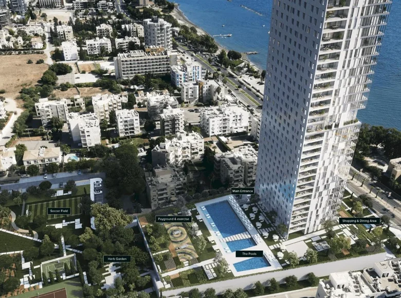 3 bedroom apartment 165 m² Koinoteta Agiou Tychona, Cyprus