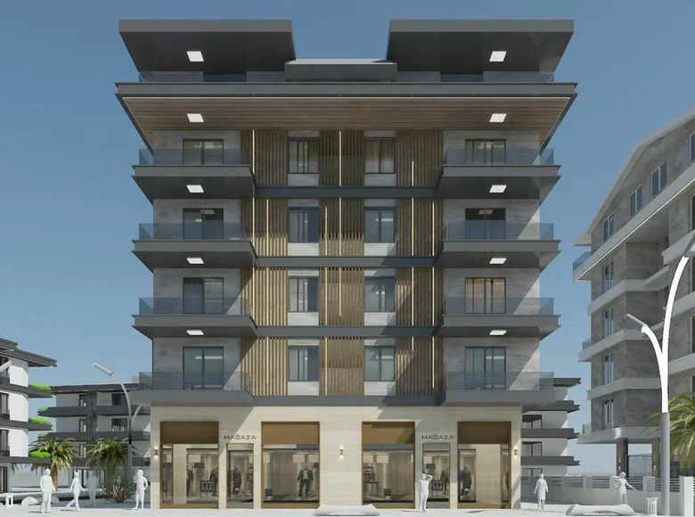 Mieszkanie 2 pokoi 60 m² Alanya, Turcja