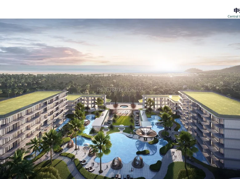Appartement 2 chambres 75 m² Choeng Thale, Thaïlande