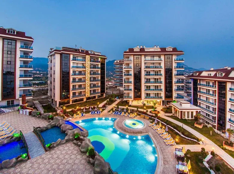 Mieszkanie 3 pokoi  Alanya, Turcja