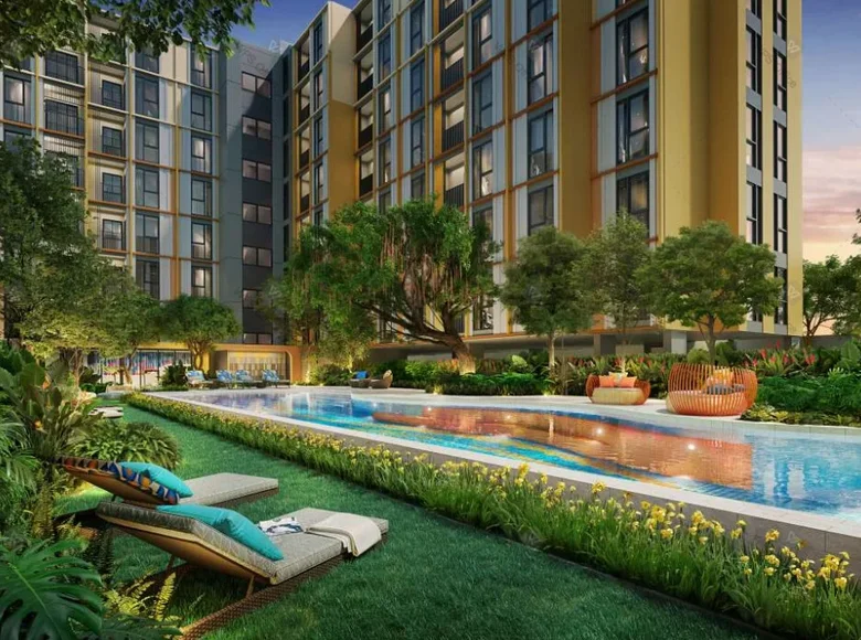 Квартира 2 комнаты 31 м² Ви Чит, Таиланд