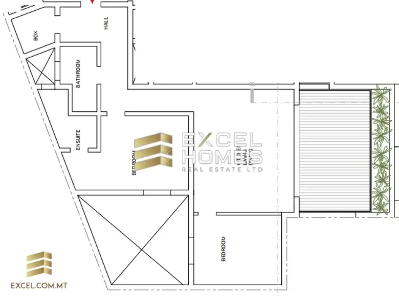 Ático 2 habitaciones  Hamrun, Malta