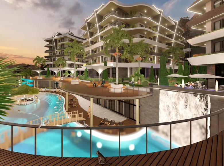 1 bedroom apartment 210 m² Muratpasa, Turkey