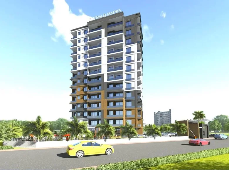 Appartement 2 chambres 74 m² Mezitli, Turquie