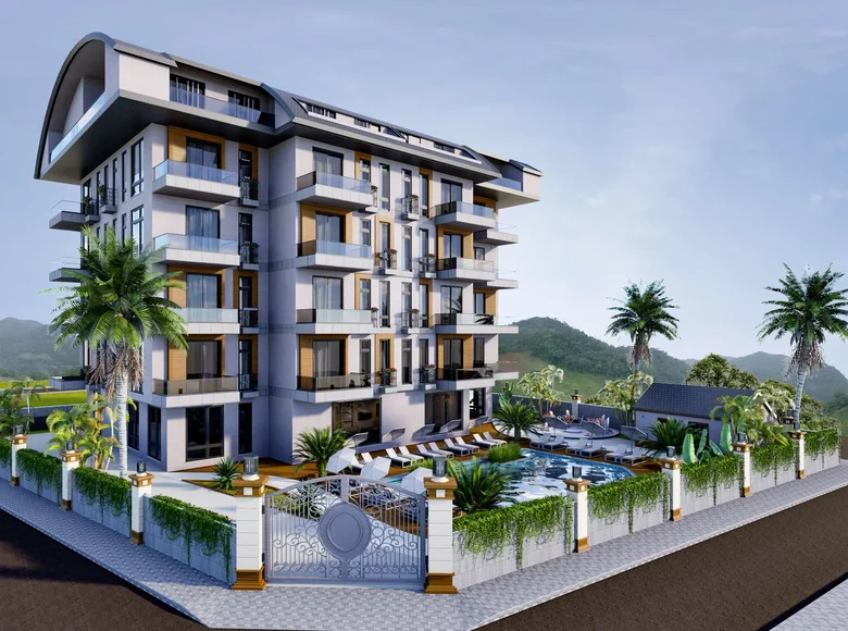 1 bedroom apartment 50 m² Oba, Turkey