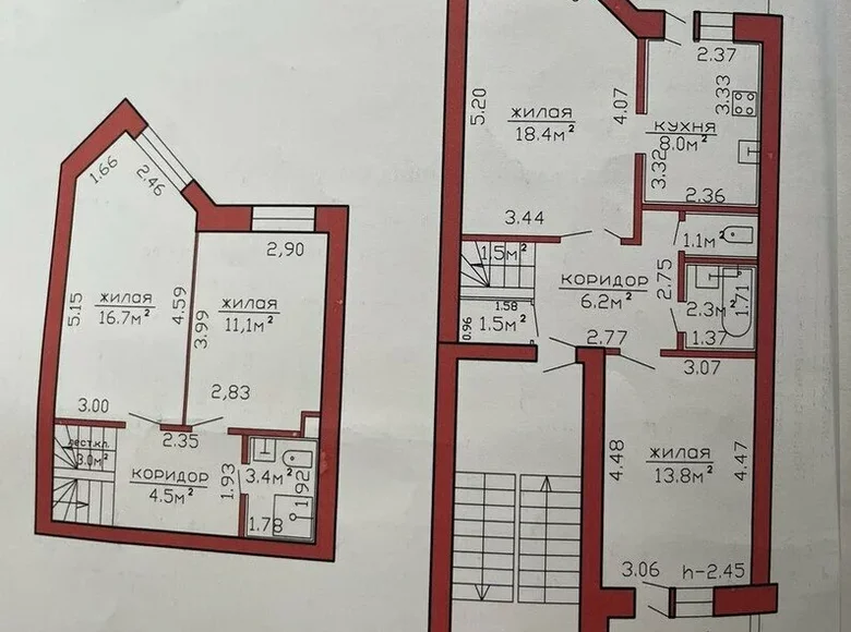 Apartamento 4 habitaciones 92 m² Navahrudak, Bielorrusia