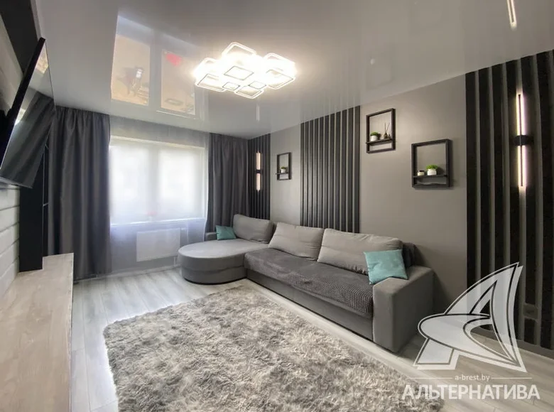 2 room apartment 59 m² Muchaviecki sielski Saviet, Belarus