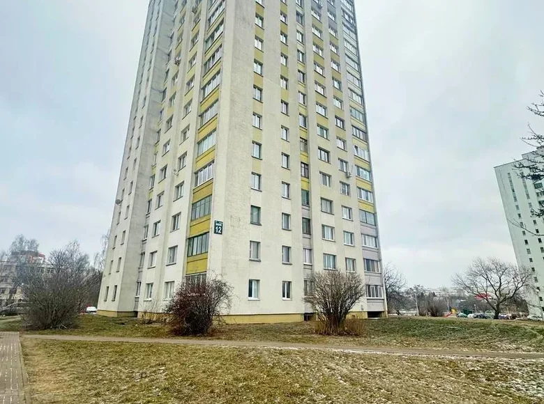 1 room apartment 38 m² Minsk, Belarus