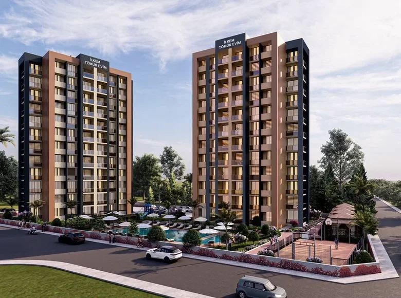 Mieszkanie 3 pokoi 110 m² Mezitli, Turcja