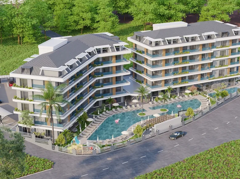 2 bedroom apartment 115 m² Tosmur, Turkey