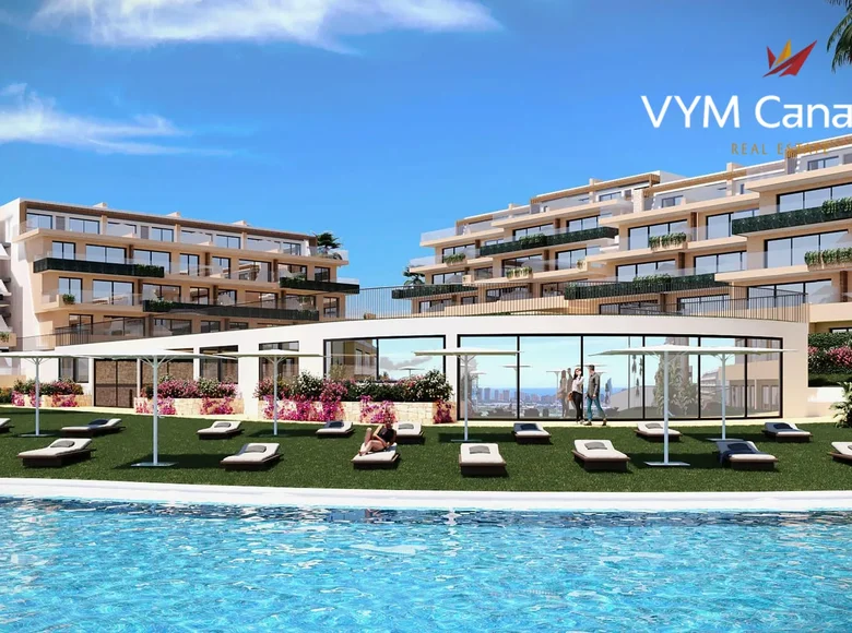 Bliźniak 2 pokoi 107 m² Finestrat, Hiszpania