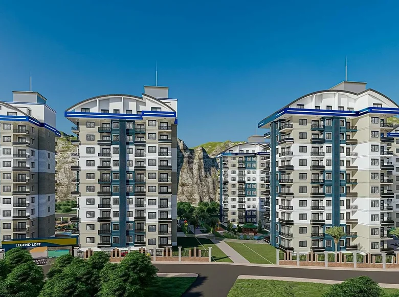 Квартира 2 комнаты 65 м² Авсаллар, Турция