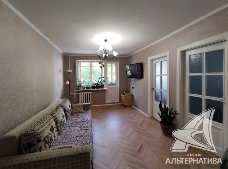 3 room apartment 50 m² Muchaviecki sielski Saviet, Belarus