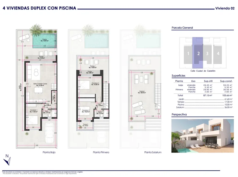 Maison 4 chambres 104 m² Pilar de la Horadada, Espagne