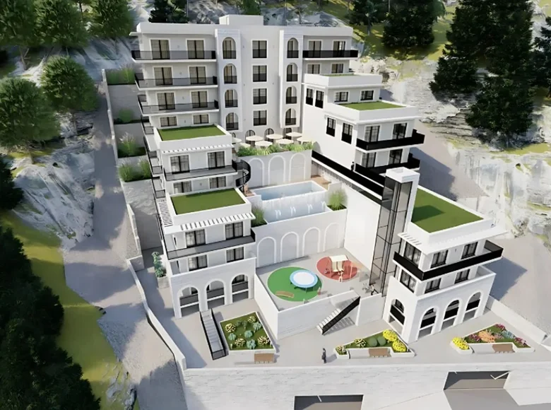 Mieszkanie 1 pokój 36 m² Budva, Czarnogóra