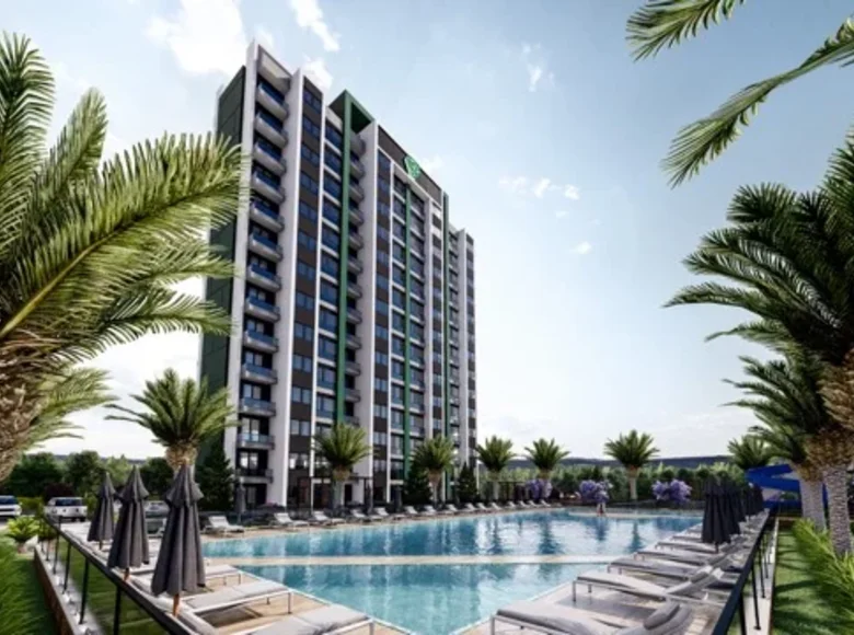 Apartamento 2 habitaciones 74 m² Akdeniz, Turquía
