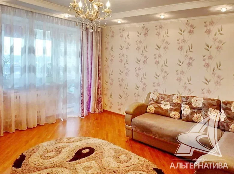Квартира 2 комнаты 62 м² Брест, Беларусь