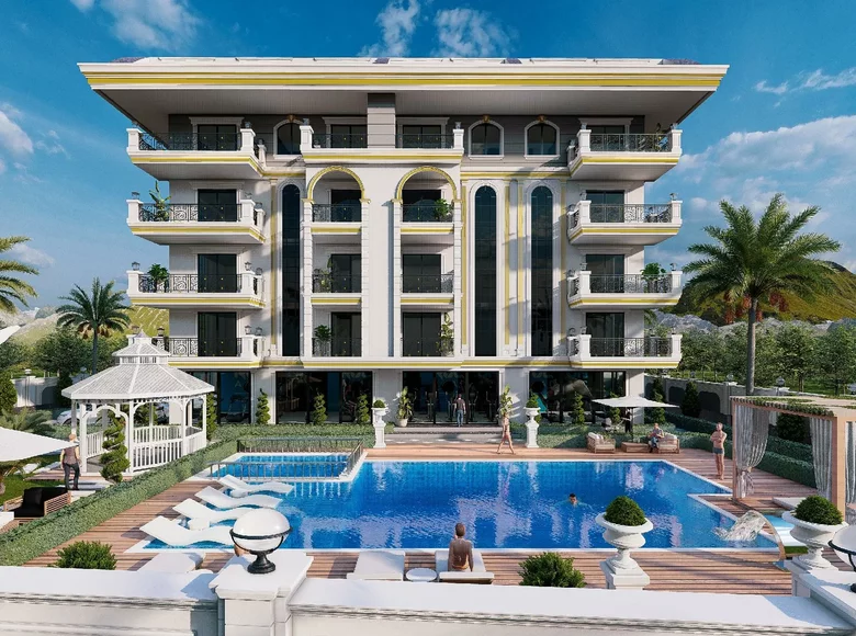 Duplex 3 rooms 100 m² Alanya, Turkey