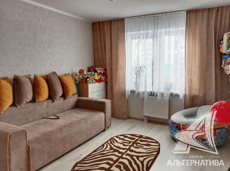 2 room apartment 59 m² Brest, Belarus