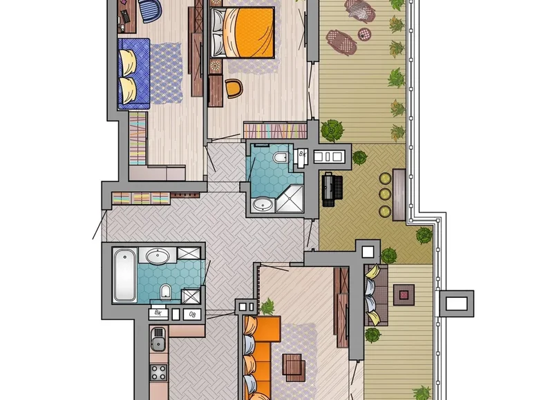 Apartamento 3 habitaciones 97 m² Minsk, Bielorrusia