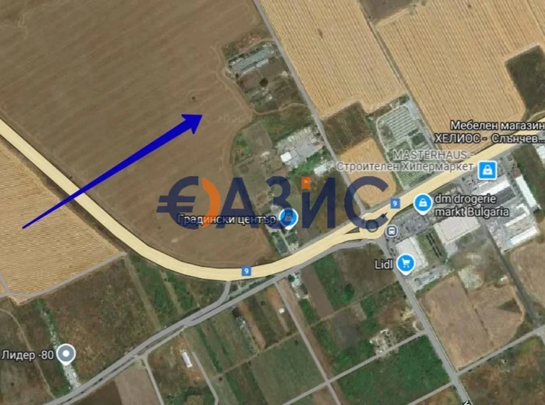 Land 13 993 m² Ravda, Bulgaria