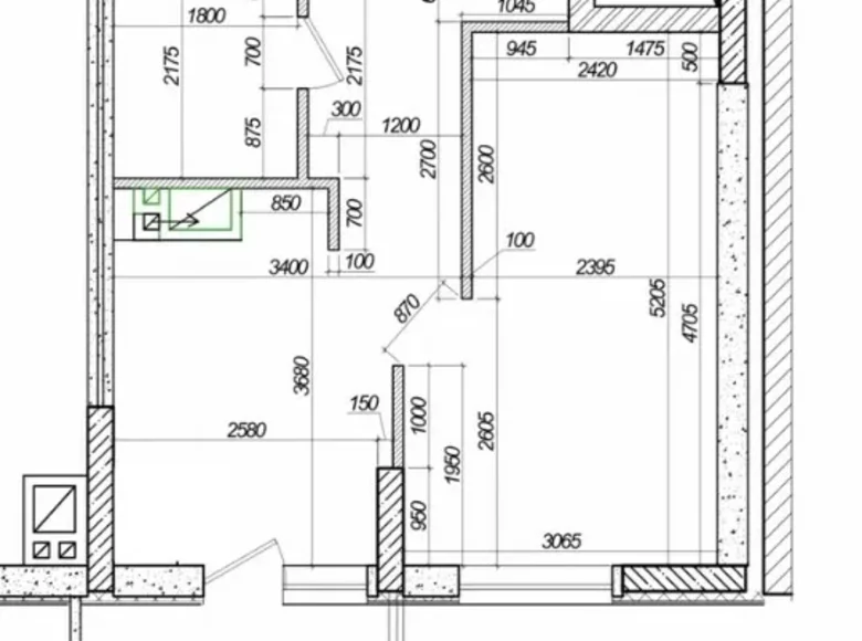 Квартира 1 комната 36 м² Одесса, Украина