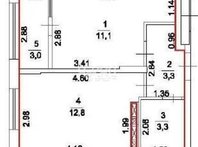 Apartment 33 m² Nizhny Novgorod, Russia
