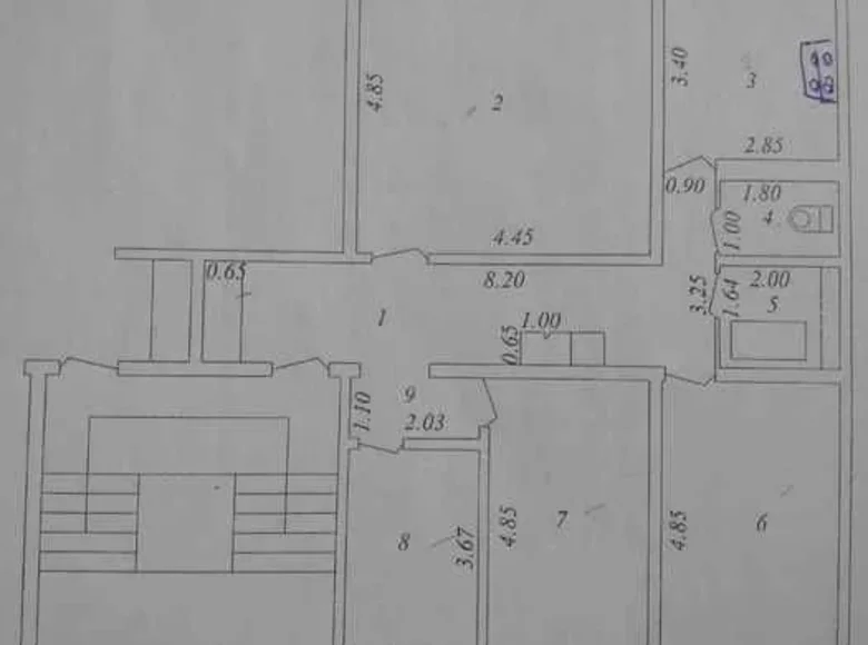 Квартира 4 комнаты 100 м² Ташкент, Узбекистан