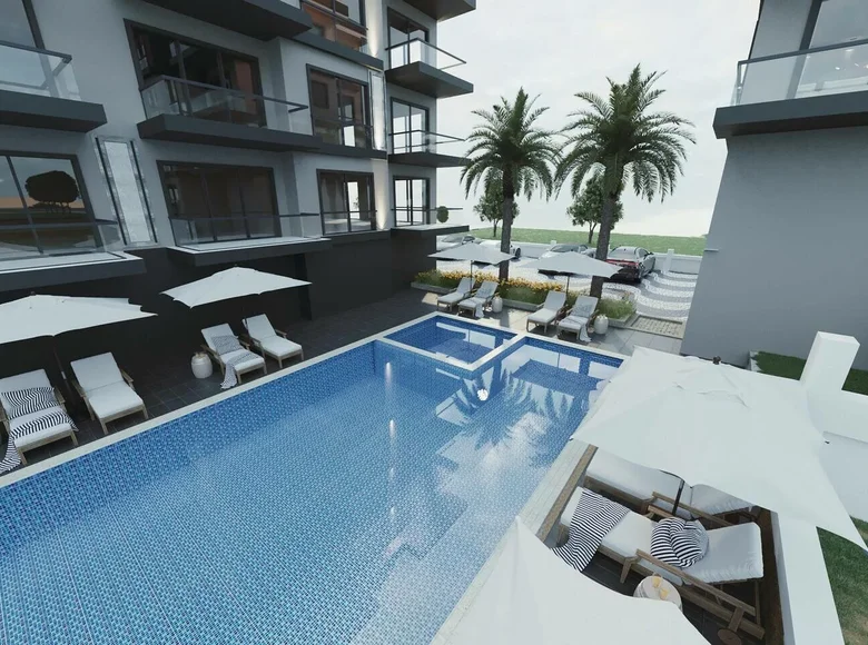 Wohnung 2 zimmer 57 m² Alanya, Türkei