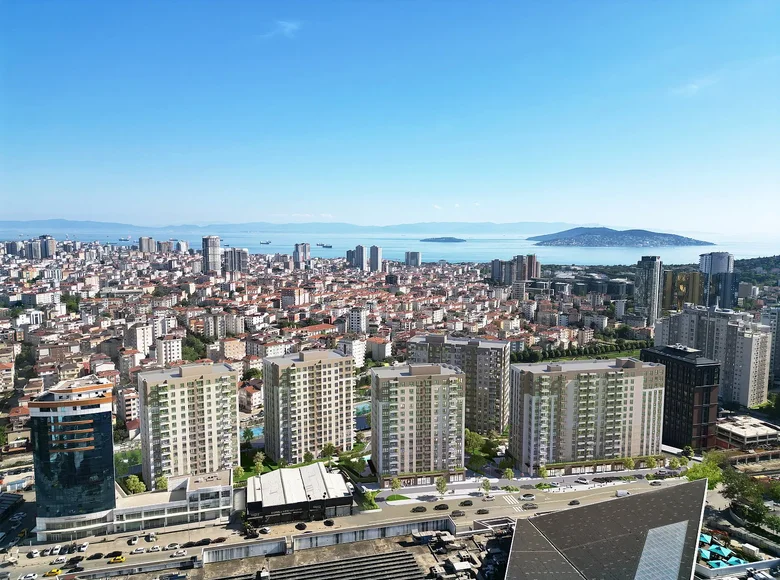 Apartamento 3 habitaciones 213 m² Maltepe, Turquía