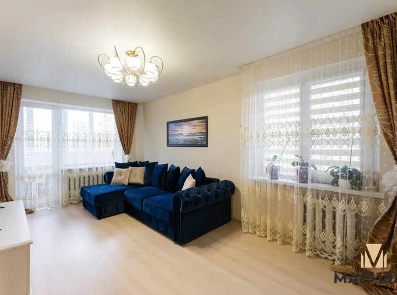 Квартира 2 комнаты 56 м² Минск, Беларусь