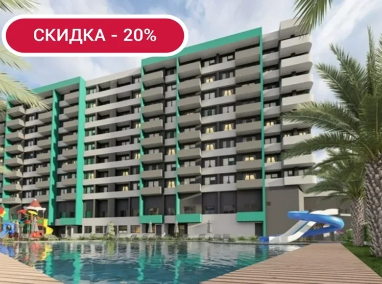 Mieszkanie 3 pokoi 92 m² Mezitli, Turcja