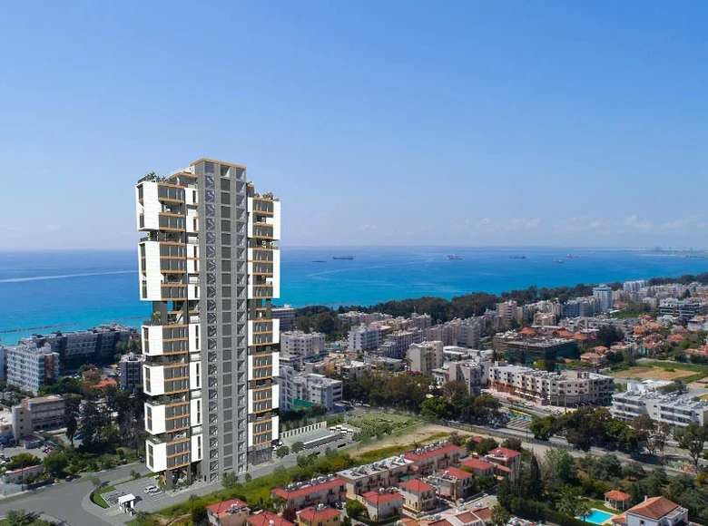 Mieszkanie 1 pokój 189 m² Gmina Germasogeia, Cyprus